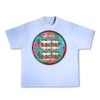 Grape Ice teacher vibe earrings Urban Heavy Tee - BundleAndBundleShop