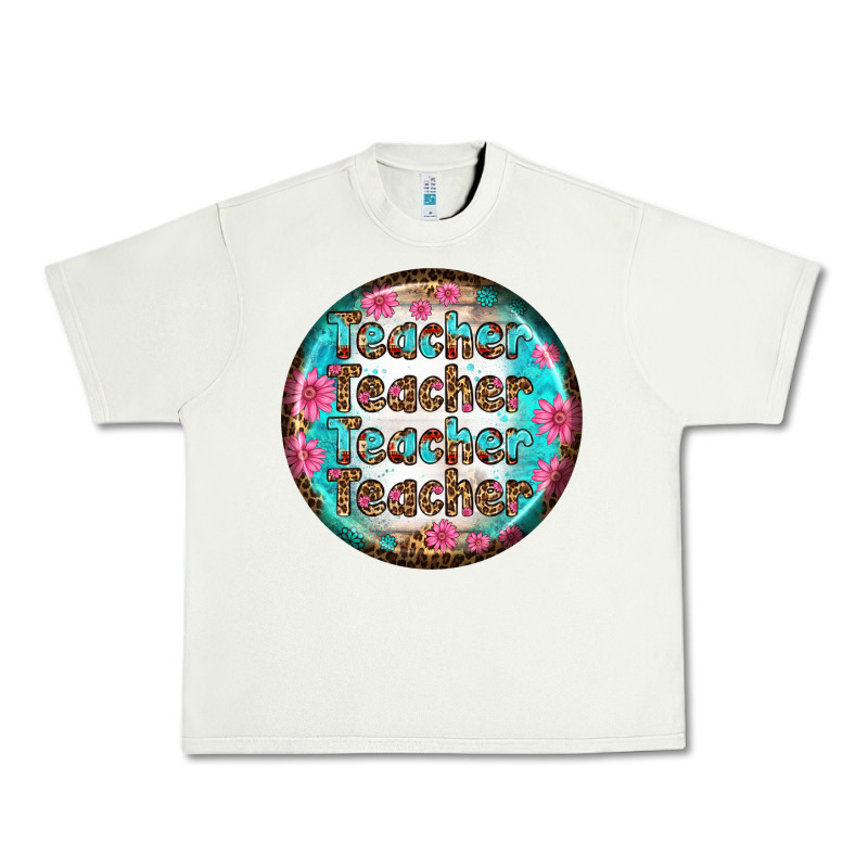 Teacher Vibe Earrings Urban Heavy Tee by BundleAndBundleShop | Teevron