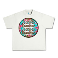 Pistachio teacher vibe earrings Urban Heavy Tee - BundleAndBundleShop