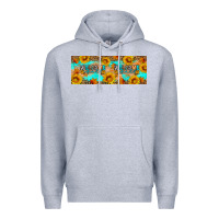 Heather Grey Welcome Fall Premium Hoodie - Artiststas