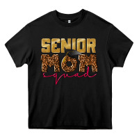 Black Senior mom squad Heavy Core Tee - CowGirlArtShop
