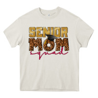 Cream Senior mom squad Heavy Core Tee - CowGirlArtShop