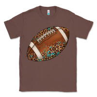 Chestnut western football leopard turquoise pattern Classic Tee - Artiststas