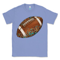 Colony Blue western football leopard turquoise pattern Classic Tee - Artiststas