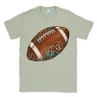 Matcha western football leopard turquoise pattern Classic Tee - Artiststas