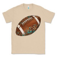 Mushroom western football leopard turquoise pattern Classic Tee - Artiststas