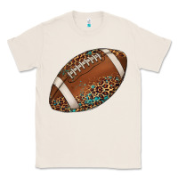 Natural western football leopard turquoise pattern Classic Tee - Artiststas