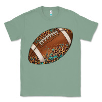 Sage western football leopard turquoise pattern Classic Tee - Artiststas