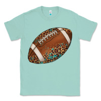 Seafoam western football leopard turquoise pattern Classic Tee - Artiststas