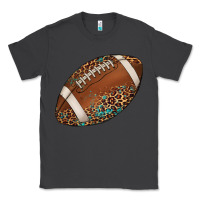 Smoke western football leopard turquoise pattern Classic Tee - Artiststas