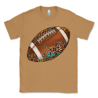 Toasted Coconut western football leopard turquoise pattern Classic Tee - Artiststas