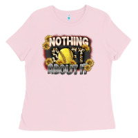 Bubblegum Pink Nothing Soft About It Ladies Tee - FaDigitalArtStudio