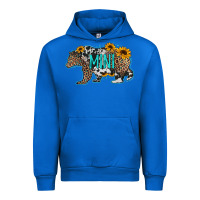 Cobalt baby bear mini sunflowers leopard cowhide mother's day Urban Hoodie - Jasminsmagicworld