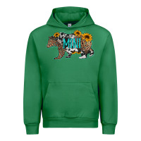 Emerald baby bear mini sunflowers leopard cowhide mother's day Urban Hoodie - Jasminsmagicworld