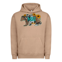 Pigment Burro baby bear mini sunflowers leopard cowhide mother's day Urban Hoodie - Jasminsmagicworld
