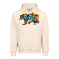 Sandshell baby bear mini sunflowers leopard cowhide mother's day Urban Hoodie - Jasminsmagicworld