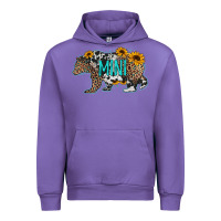 Tulip baby bear mini sunflowers leopard cowhide mother's day Urban Hoodie - Jasminsmagicworld