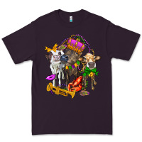 Plum little cows and mardi gras party olivia Premium Tee - OliviaCreatesArt