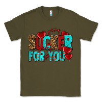 Army Green sucker for you olivia Classic Tee - OliviaCreatesArt