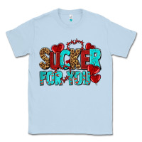 Dusty Blue sucker for you olivia Classic Tee - OliviaCreatesArt
