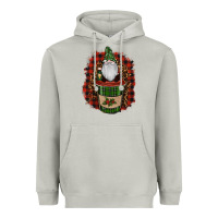 Moon Dust gnomes with coffee christmas Heavyweight Hoodie - RanaPortraitStore