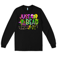 Black Just Bead it Long Sleeve Tee - CowhideDigitalArt