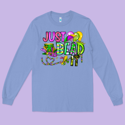 Just Bead It Long Sleeve Tee Designed By Cowhidedigitalart