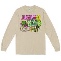 Mushroom Just Bead it Long Sleeve Tee - CowhideDigitalArt
