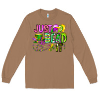 Toasted Coconut Just Bead it Long Sleeve Tee - CowhideDigitalArt