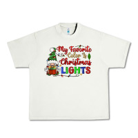 Pistachio my favorite color is christmas lights Urban Heavy Tee - BundleAndBundleShop