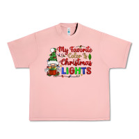 Salmon my favorite color is christmas lights Urban Heavy Tee - BundleAndBundleShop