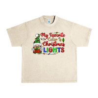 Sandshell my favorite color is christmas lights Urban Heavy Tee - BundleAndBundleShop