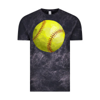 Cloud Black softball Vintage Tee - FaDigitalArtStudio