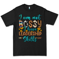 Black i am not bossy i have leadership skills Premium Tee - OliviaCreatesArt