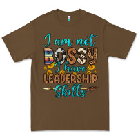 Cacao i am not bossy i have leadership skills Premium Tee - OliviaCreatesArt