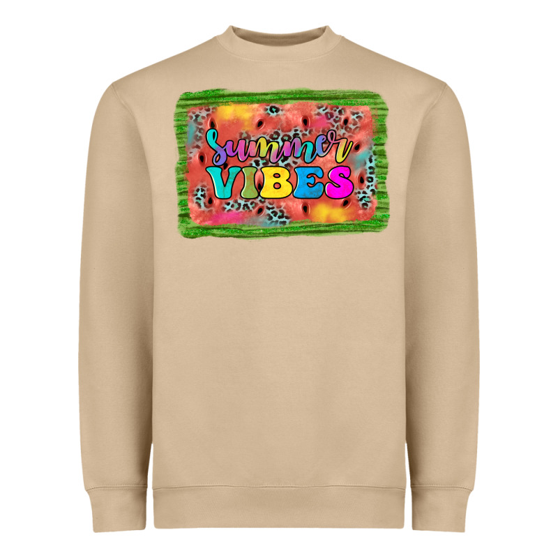 Summer Vibes Watermelon Heavyweight Sweatshirt by JahusDesignShop | Teevron