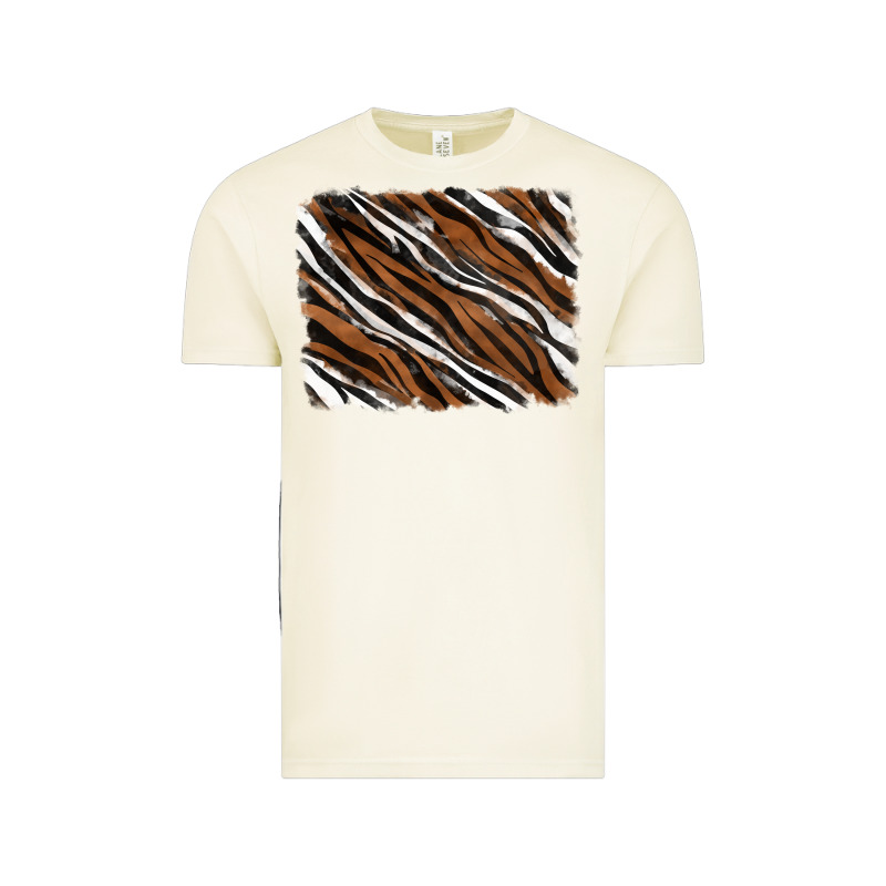 Tiger Zebra Background Vintage Tee by RanaPortraitStore | Teevron