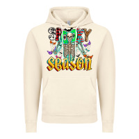 Vintage Artic Spooky Season Vintage Hoodie - CowhideDigitalArt