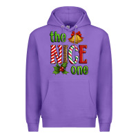Purple The Nice One Premium Hoodie - Artiststas