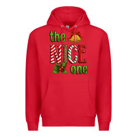 Red The Nice One Premium Hoodie - Artiststas
