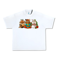 White Halloween thanksgiving christmas coffee cups Urban Heavy Tee - FaDigitalArtStudio