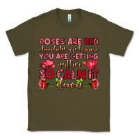 Army Green roses are red chocolates are brown Classic Tee - OliviaCreatesArt