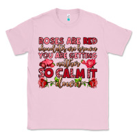 Bubblegum Pink roses are red chocolates are brown Classic Tee - OliviaCreatesArt