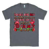 Charcoal Heather roses are red chocolates are brown Classic Tee - OliviaCreatesArt