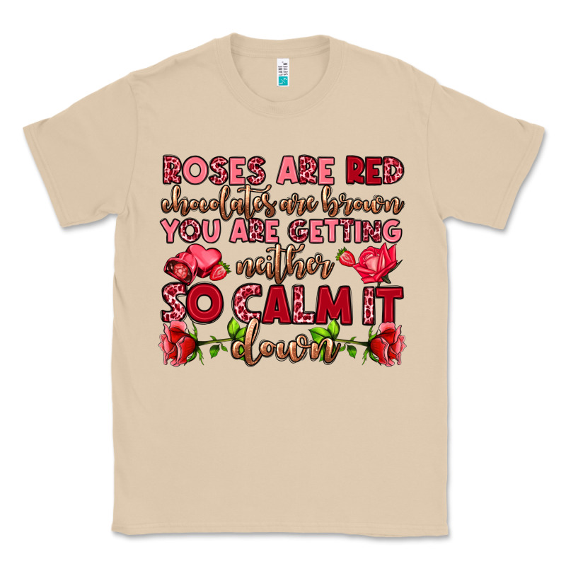 Roses Are Red Chocolates Are Brown Classic Tee by OliviaCreatesArt | Teevron