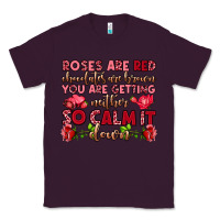 Plum roses are red chocolates are brown Classic Tee - OliviaCreatesArt