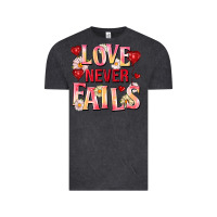 Vintage Black Love never fails Vintage Tee - FaDigitalArtStudio