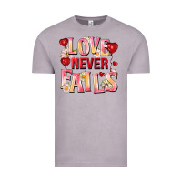 Vintage Zinc Love never fails Vintage Tee - FaDigitalArtStudio