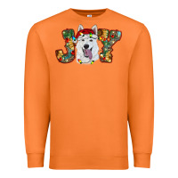 Carrot white shepherd christmas joy Premium Sweatshirt - RanaPortraitStore