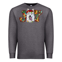 White Shepherd Christmas Joy Premium Sweatshirt | Teevron